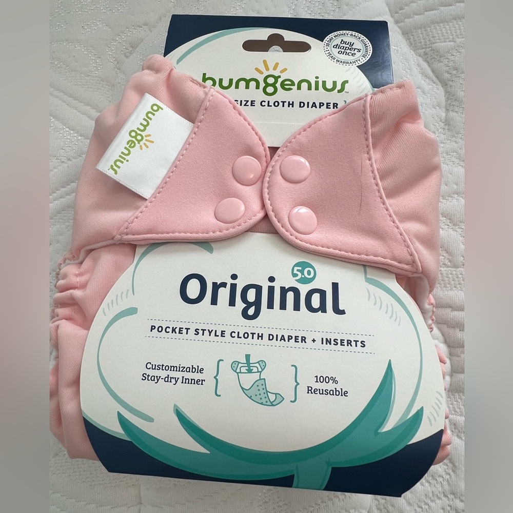 NWT BumGenius Cloth Diaper 5.0